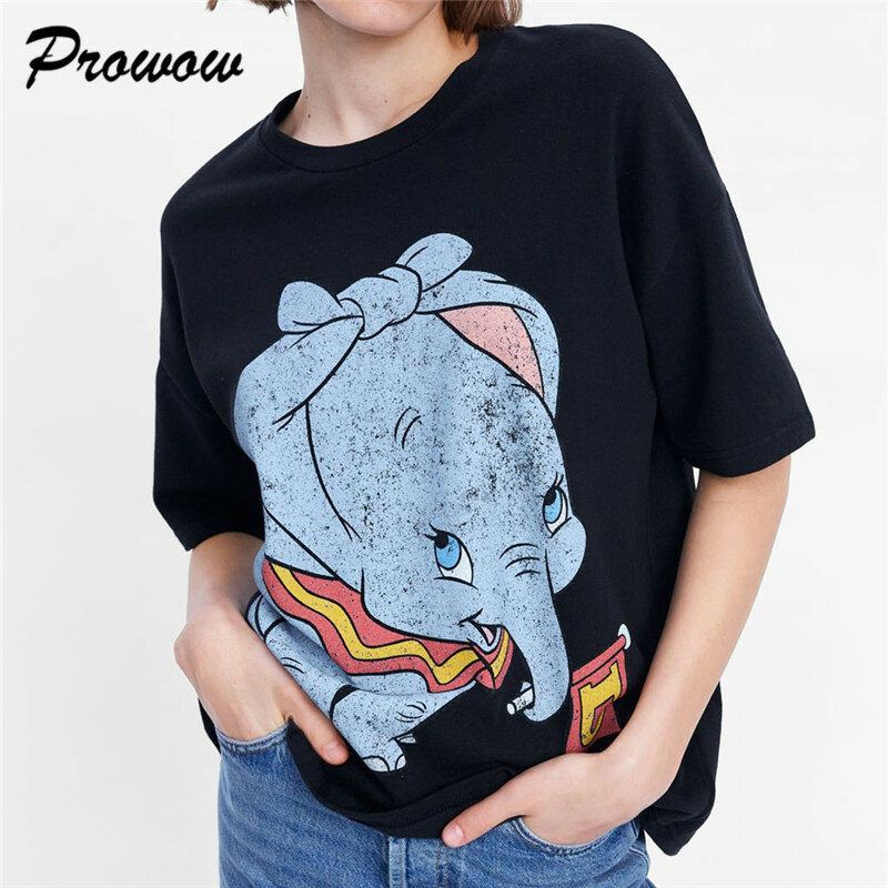 Moda de verano camiseta de Harajuku para mujer streetwear de dibujos animados Mickey algodón o-Cuello Casual camiseta streetwear tops de talla grande