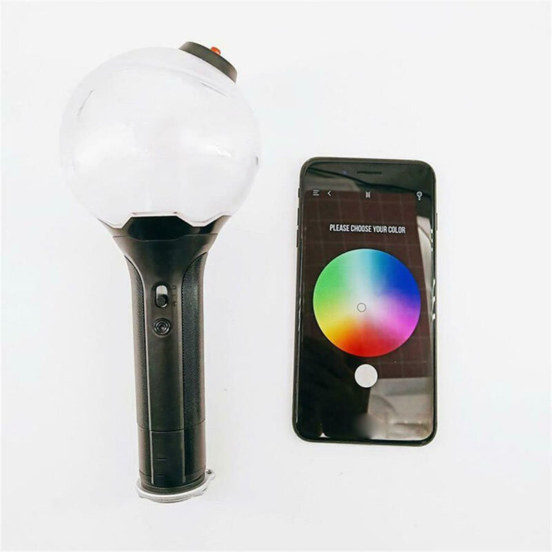 Veilleuse Bluetooth Version télécommande couleur changeante Support lampe Concert lueur lampe Hiphop veilleuse