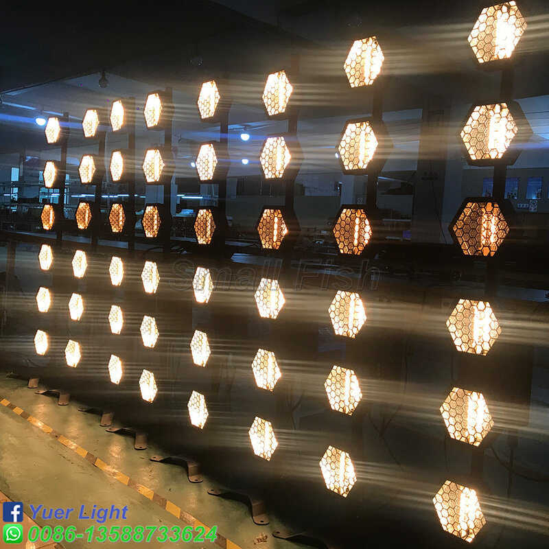 6 Unit LED Stage Wash Effect Lights High Quality 6X60W LED Retro Flash Lights DMX Transport Lights Dj Disco Lamp Party Backlight