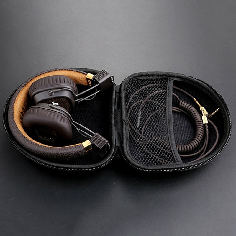 Shockproof EVA Headphone Case Portable Storage Headset Bag High Quality Earphone Accessories Zipper Box For Marshall