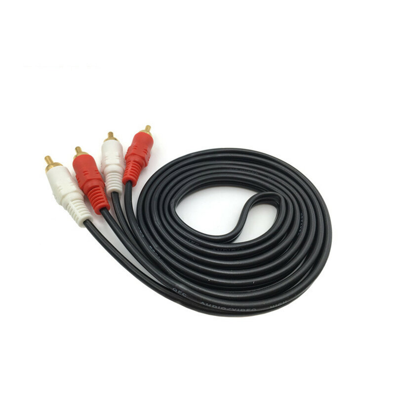 2RCA to 2RCA Jack Stereo AUX RCA Audio Cable for Laptop DVD TV Speaker 1.5/3/5m/10M/15M/20M
