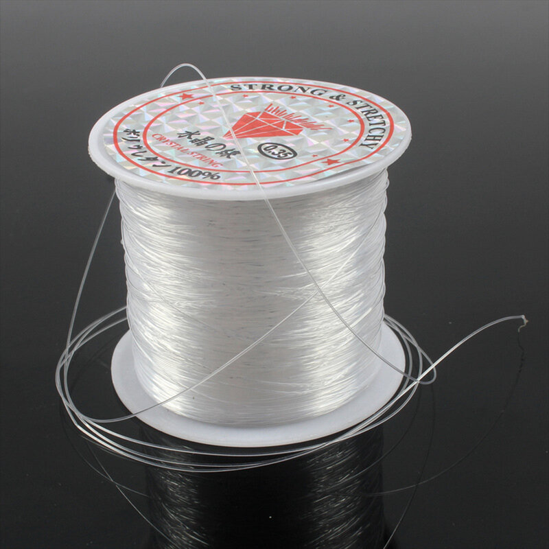 40m Clear Nylon Invisible Thread Fishing Wire Hanging Balloons Wire Jewelry Christmas Garland Thread Birthday Party Decoration