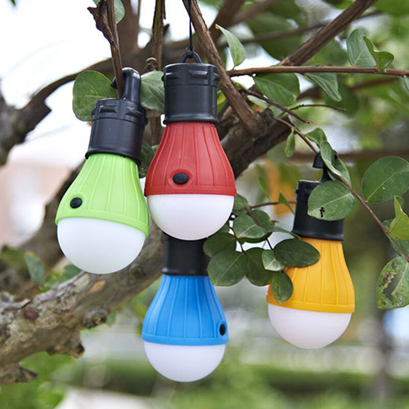 MOONBIFFY – lampe de poche Portable étanche, vente en gros, livraison directe, 1 pièce, ampoule LED pour tente, crochet de suspension d'urgence