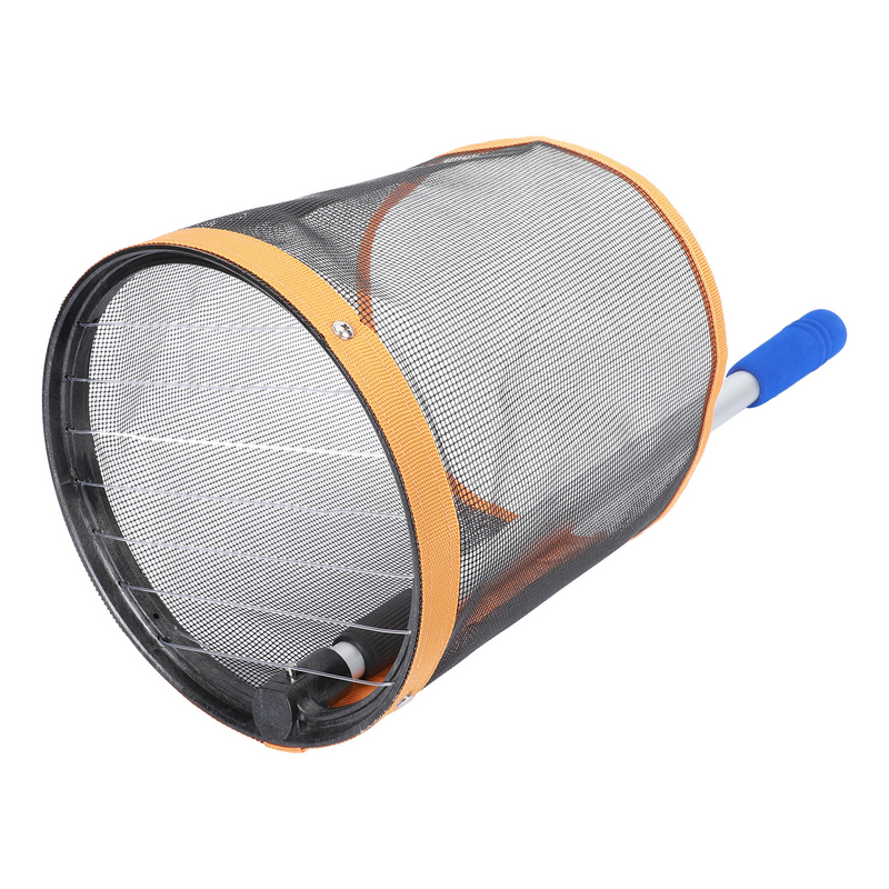 Ball Picker Pingpong Balls Net Bag Table Tennis Mesh Handlepicking Basin Carry Collectorportable Storage Multi Container