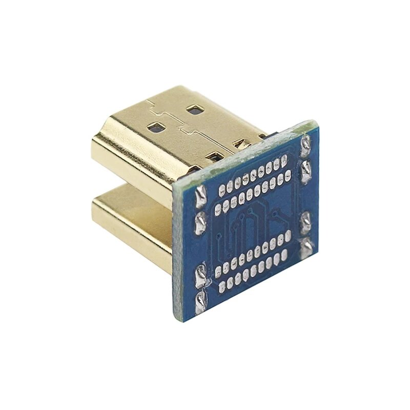 ขั้วต่อ HDMI สำหรับ5นิ้ว HDMI Raspberry Pi Pie3พายหน้าจอ DIY HDMI Connector Kit RPI RPI3