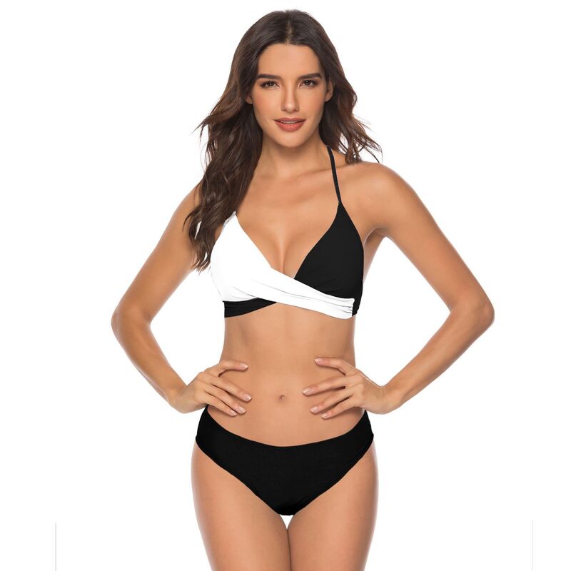 2022 Vrouwen Sexy Bikini Set Push Up Vrouwelijke Badpak Badmode Swim Aparte Tweedelige Braziliaanse Badpak Grote Xxxl