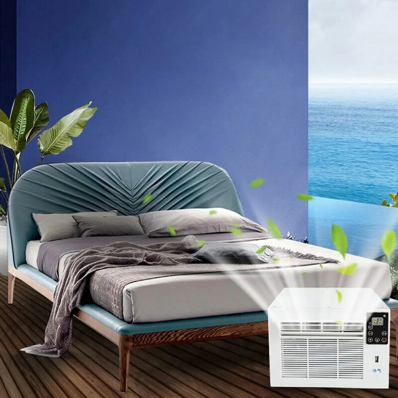 Kälte Kleine Klimaanlage Schlafsaal Bett Moskito Net Mobile Desktop Pet Klimaanlage Schrank Klimaanlage