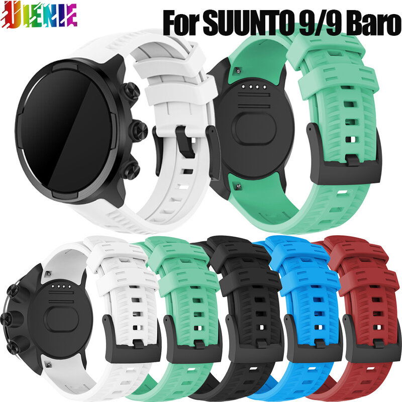 Zachte Siliconen Horlogeband Voor SUUNTO9/9 Baro Strap Vervanging Polsband Voor Suunto D5 Sport Armband Horlogeband Spartan Horlogeband