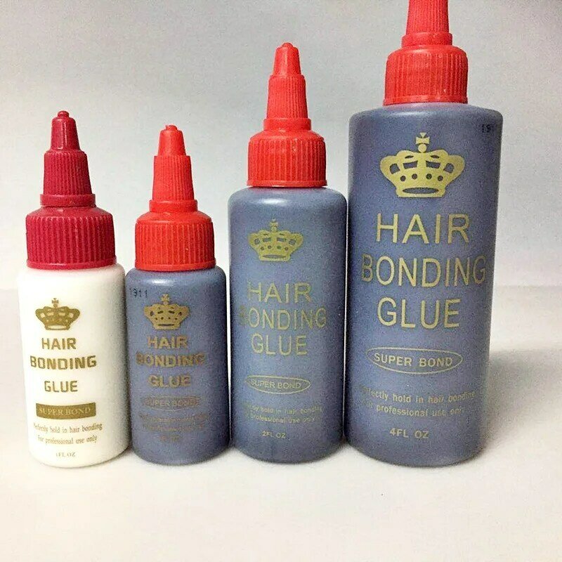 hair glue for lace wig waterproof Hair Weft Bonding glue adhesives 1/2/oz ultra Hold hair bonding glue for lace frontal wig