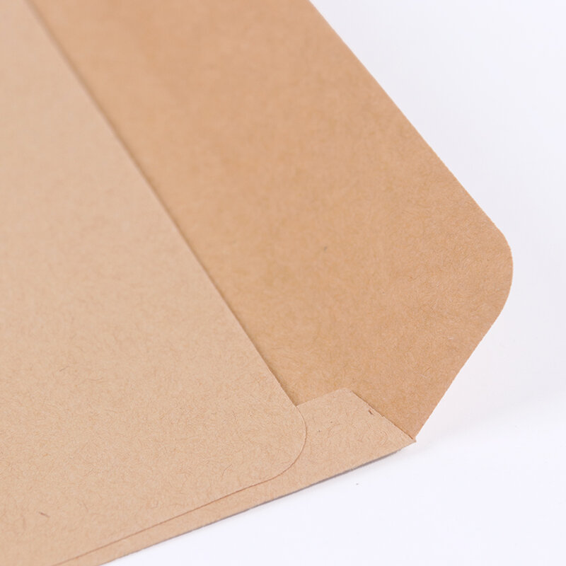 クラフト紙封筒,10ピース/パック16cm x 10.8cm,黒,ギフト,文房具