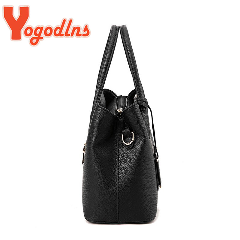 Yogodlns-Sacs à main en cuir pour femmes, sacs à main pour dames, sac à main de luxe, célèbre marque de créateur, mode initiée, nouveau