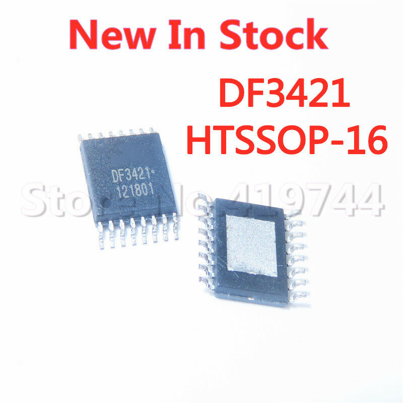 2 PÇS/LOTE DF3421 HTSSOP-16 chip LCD Em Stock NOVO IC originais