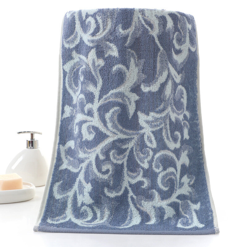 Asciugamano da bagno in cotone Jacquard morbido di alta qualità asciugamano da bagno per mariti in viaggio d'affari regali portatili