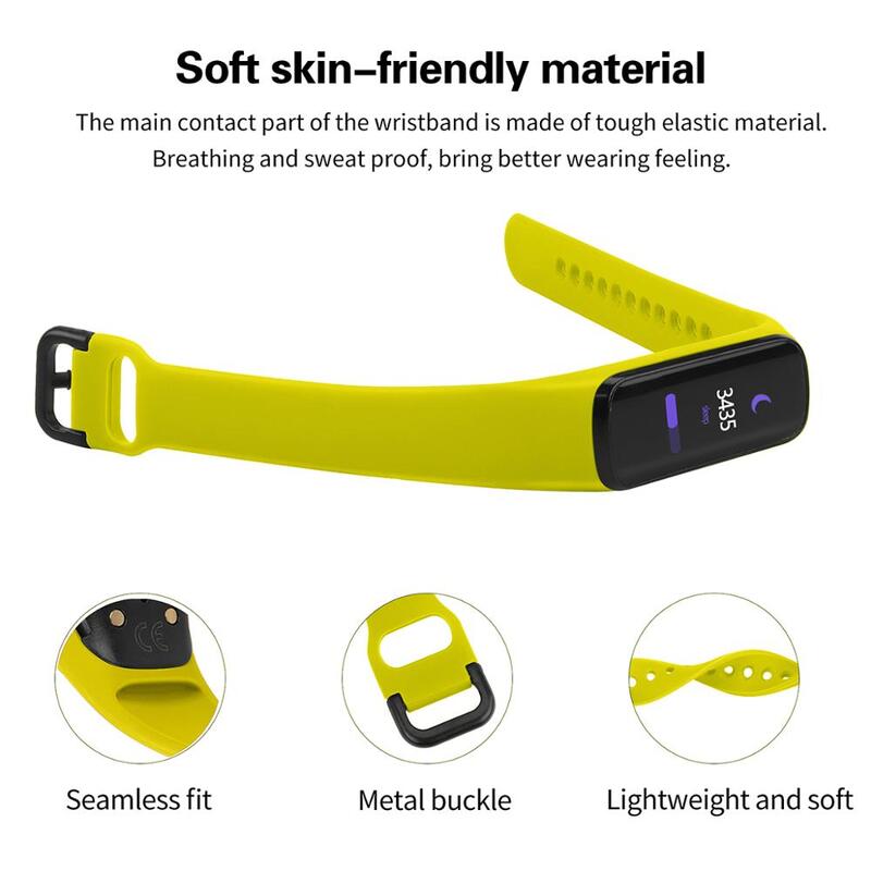 Bracelet For Samsung Galaxy Fit-E R375 Watch Band Silicone Replacement Watch Strap 91006