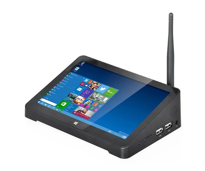 7-дюймовый IPS 1280*800P сенсорный экран Windows 10 планшетный ПК Intel Z3735F 2 Гб ОЗУ 32 Гб ПЗУ BT42 Wifi 1000M LAN мини настольный компьютер