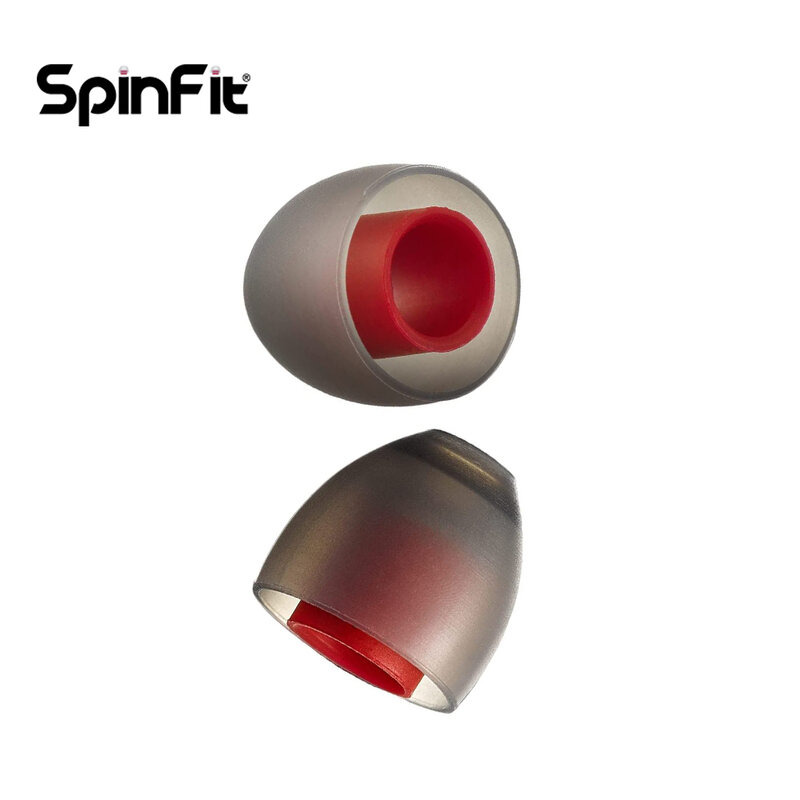 SpinFit CP155 opatentowany silikonowy końcówki słuchawek dousznych do wymiany 5.5mm dla dyszy słuchawek o średnicy od 6-7mm