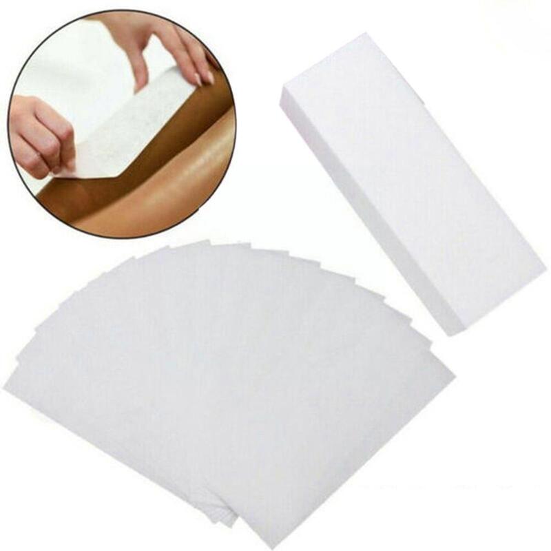 Wegwerp Ontharing Wax Strips Voor Gezicht Lichaam Professionele Verdikte Non-woven Wax Geweven Papier W6T4