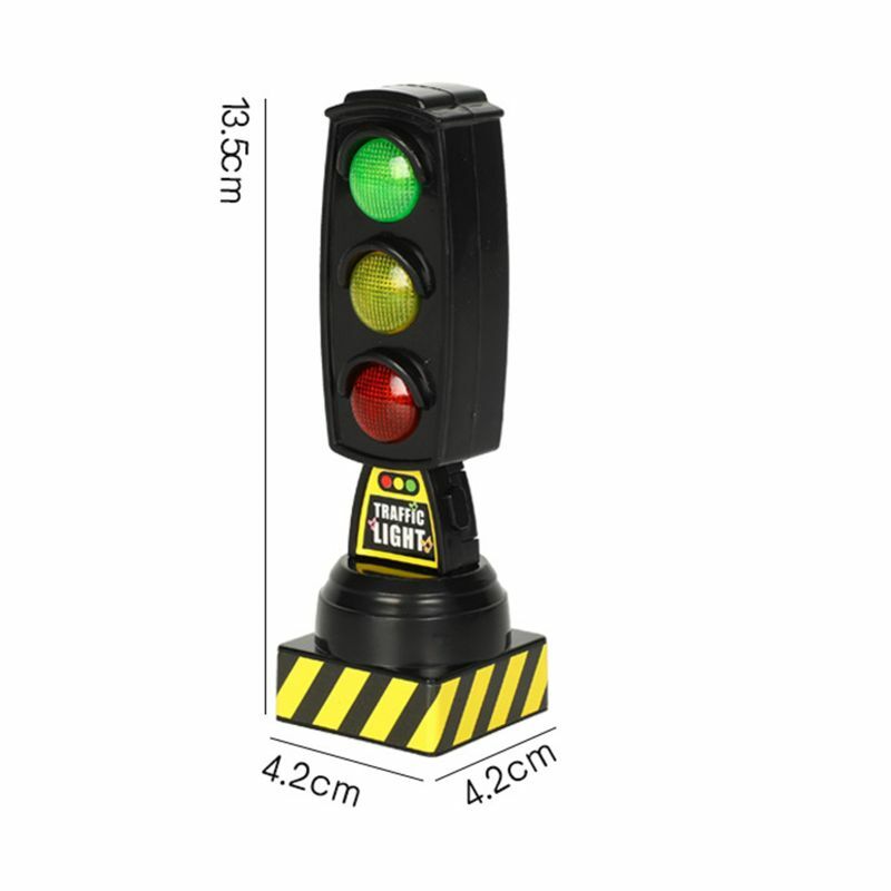 Śpiewanie ruchu lekka zabawka sygnalizacja świetlna Model znak drogowy nadaje się do pociągu Brio K1MA