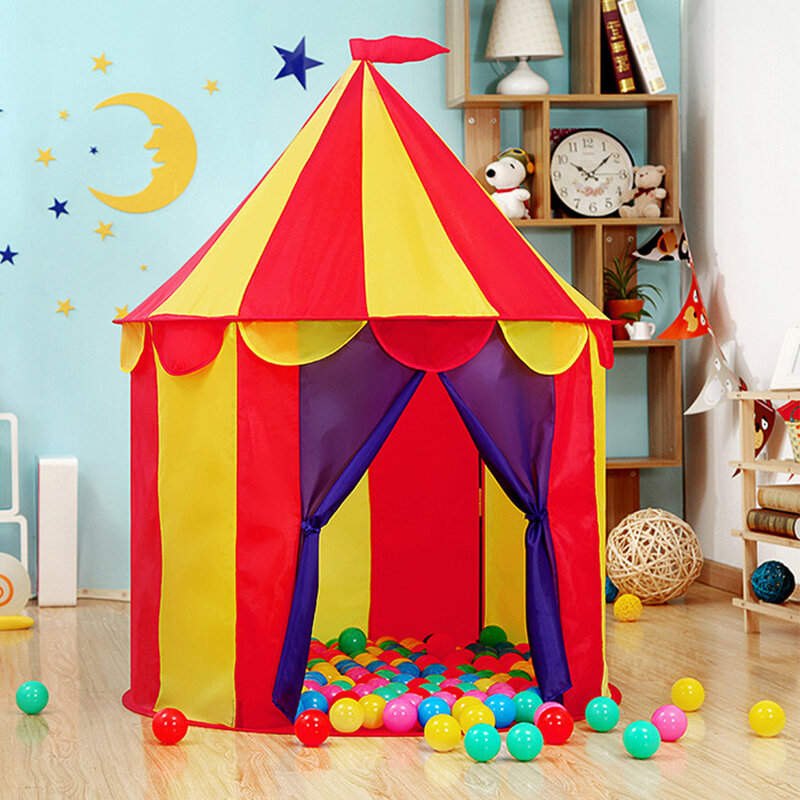 Domek dla dzieci namiot cyrkowy zamek gra namioty dla dzieci piłka oceaniczna zabawki do basenu dla chłopców na zewnątrz zabawka domowa namiot dziecięcy