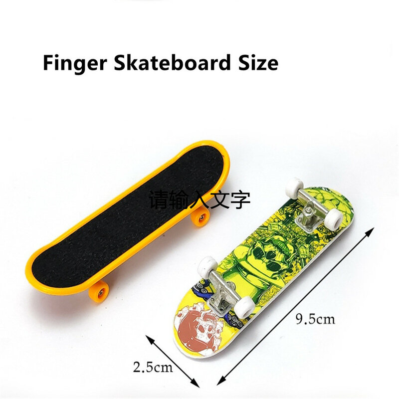 指紋で作られたミニフィンガースケートボード,創造的なフィンガーボード,夜の動き,ノベルティ