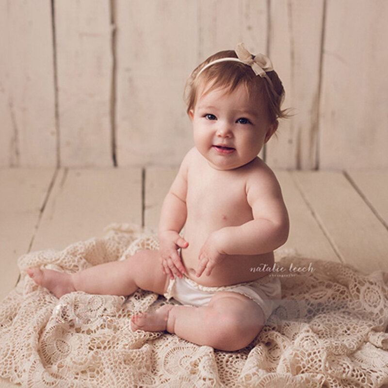 Фотография новорожденного Подсолнух полые фоны одеяло реквизит ребенок мальчик девочка фотосессия новорожденного