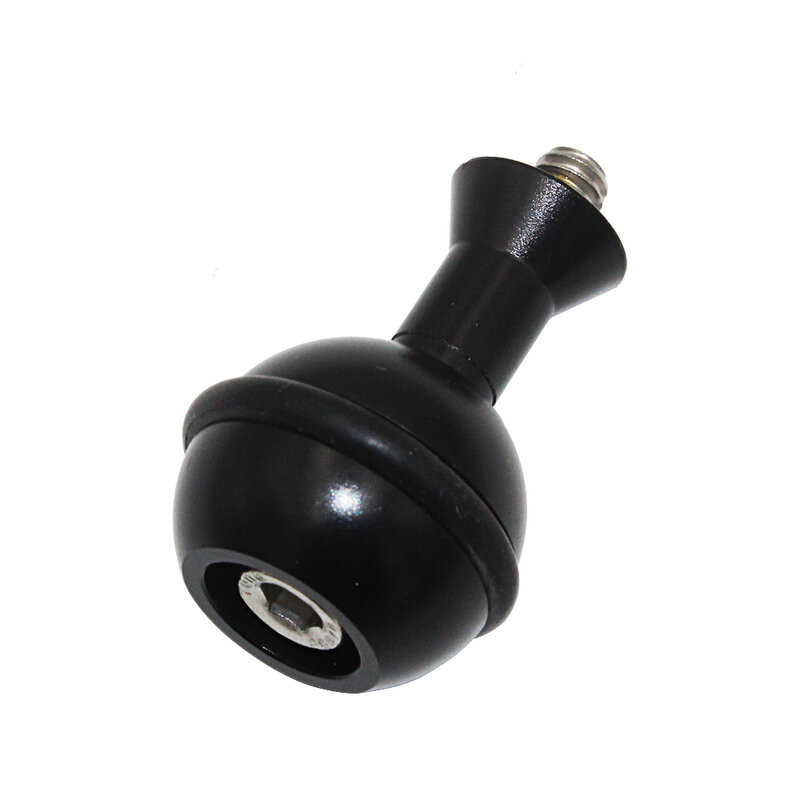 Lampe vidéo sous-marine avec adaptateur de boule de 28mm, lampe de poche de plongée M6, support d'extension de plateau de poignée à montage à vis