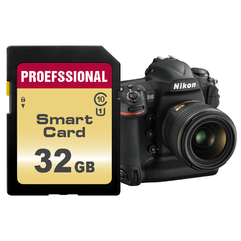 Kamera karta SD 16G 32G 64G 128G 200GB 256GB karta pamięci A1 klasa 10 UHS Trans Flash SLR karta sd do aparatu
