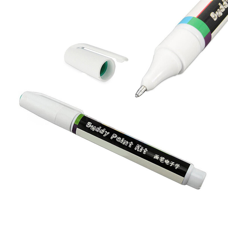 1Pc 6ml penna a inchiostro conduttivo penna per disegno di circuiti elettronici penna per inchiostro da disegno per riparazione di circuiti fai-da-te penna conduttiva istantaneamente magica
