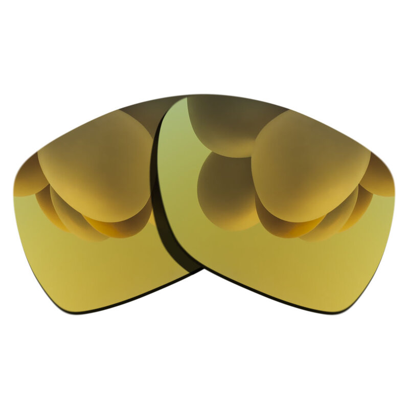 Polarisierte Sonnenbrille Ersatz Linsen für-SPY Optic Cyrus Rahmen-Gelb Goldene