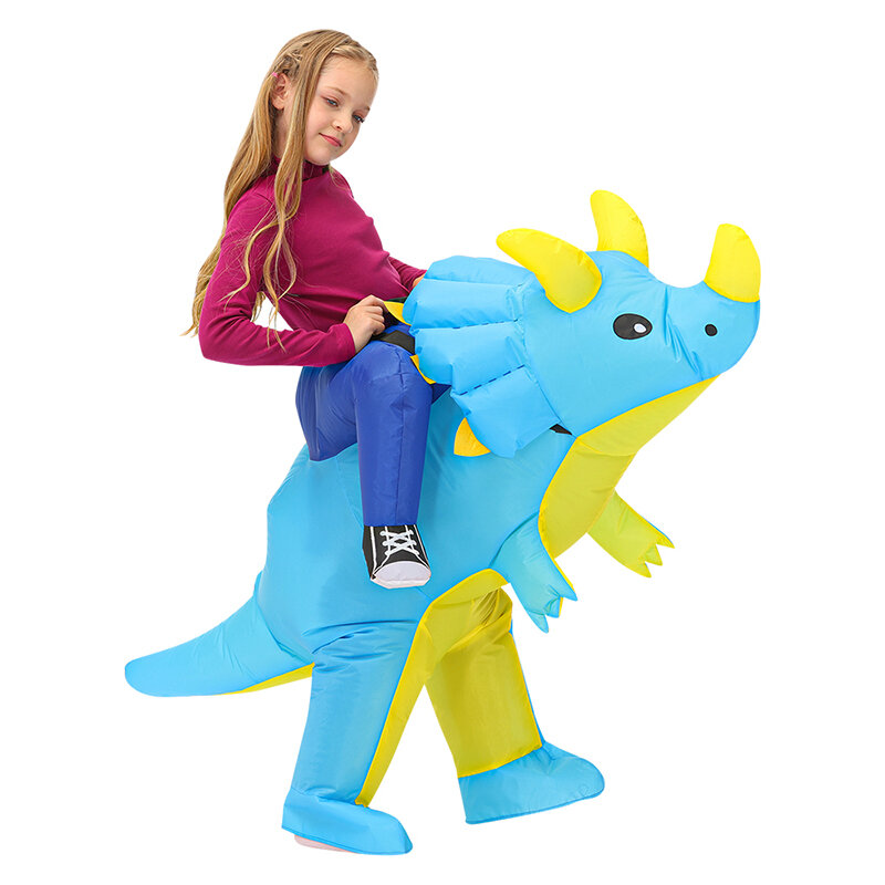 男の子と女の子のための恐竜の衣装,巨大なカーニバルパーティーの衣装,ハロウィーンのためのインフレータブル動物の衣装