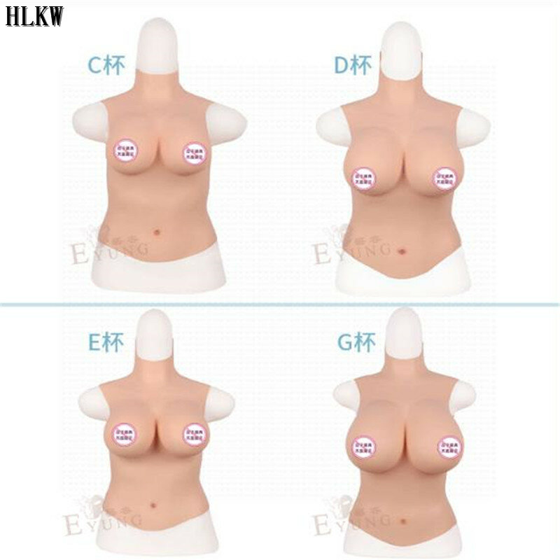 Formas de mama de silicone realista peitos falsos tits enhancer crossdresser drag queen transexual travestis c d e f g copo