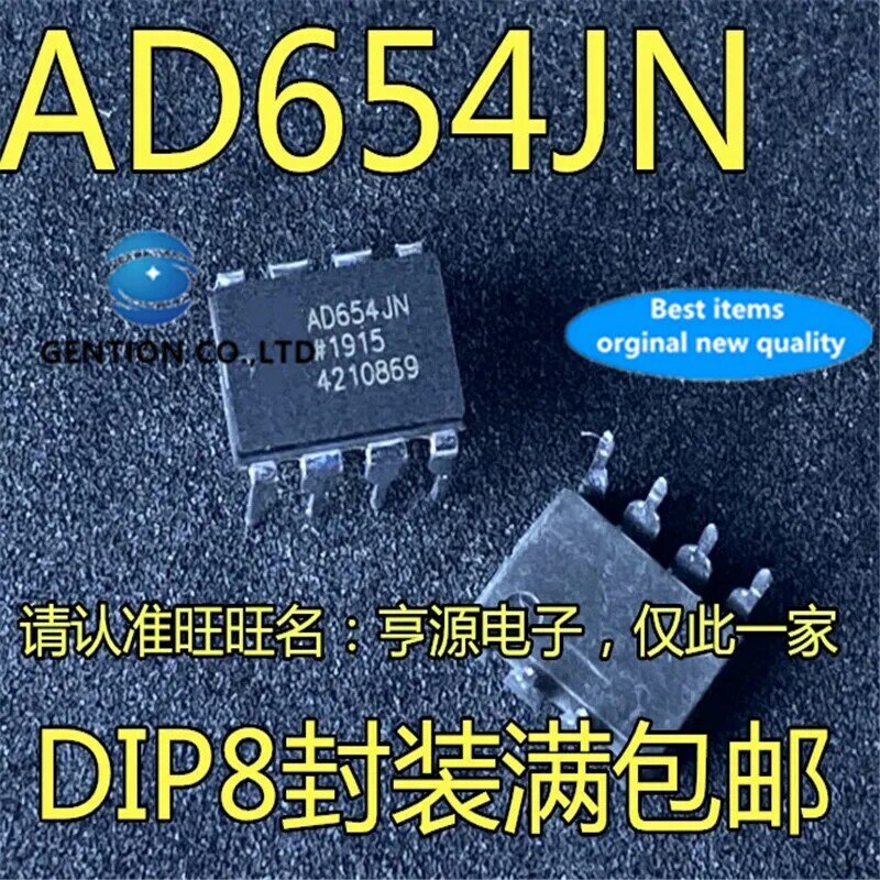 10Pcs AD654JNZ AD654JN AD654 DIP8ความถี่แปลงสาย IC ชิปสต็อก100% ใหม่และต้นฉบับ