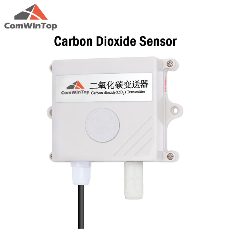 Trasmettitore di CO2 industriale RS485 ad alta precisione per serra agricola con sensore di anidride carbonica