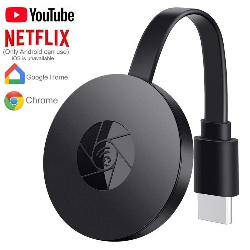HDMI TV Stick Dongle 1080P Wifi Netflix Miracast AirPlay Adapter Youtube Chrome TV Turner TV Stick Android Spiegel Box