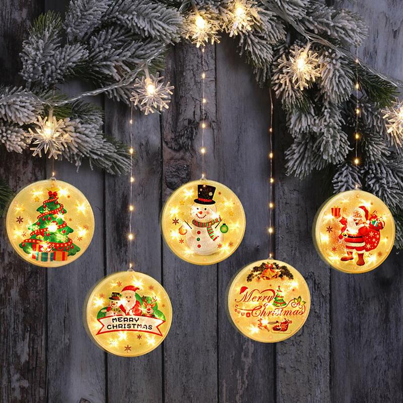 USB Christmas Curtain Fairy String Lights Garland Christmas Room Decorative LED Light Holiday Lighting New Year Decoration
