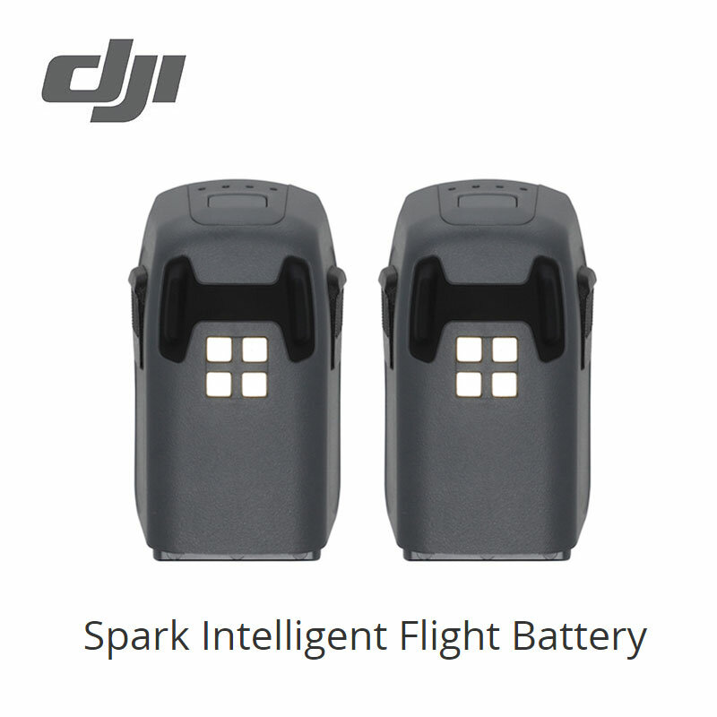 Интеллектуальная летная батарея DJI Spark, Оригинальная батарея 1480 мАч, 16 минут, макс. время полета, 12 интеллектуальных функций защиты, совершен...
