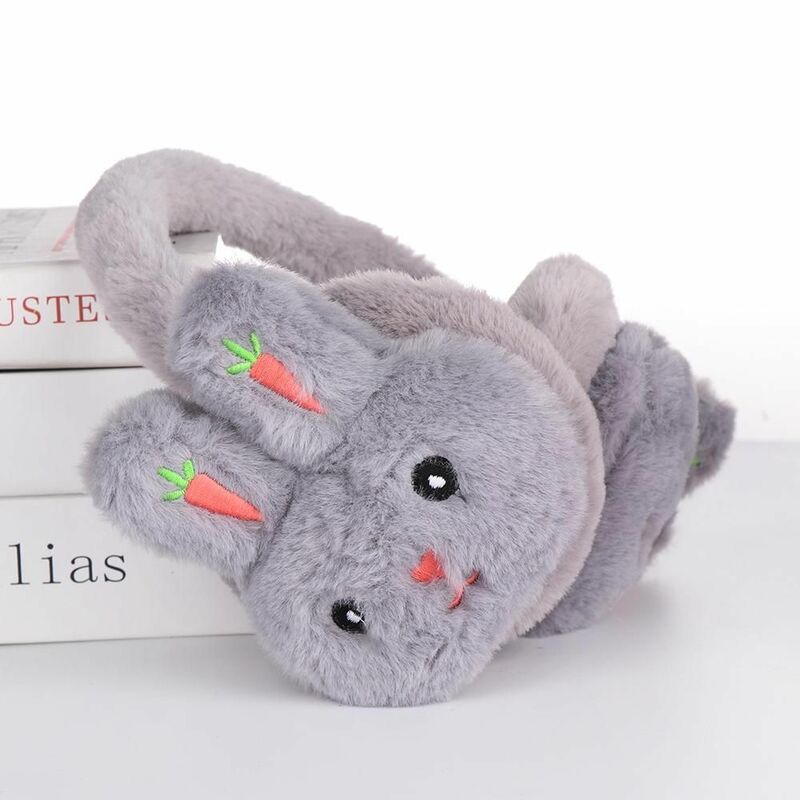 New Cartoon Rabbit Winter Warm Earmuffs Fashion Plush Thick Soft  Ear Cover Ear Protection Warmth Ear Muffs For Aldult Kids