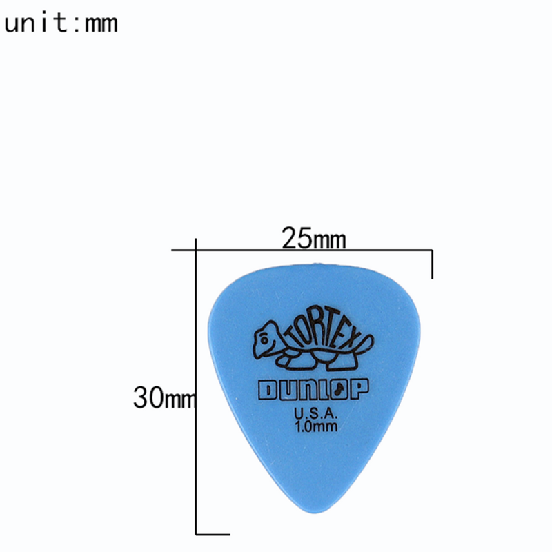 50 & 100 Chiếc Đàn Ghita Điện Phím Dunlop Plectrum Phụ Kiện Guitar Có Hộp Dày 0.5Mm-1.14Mm