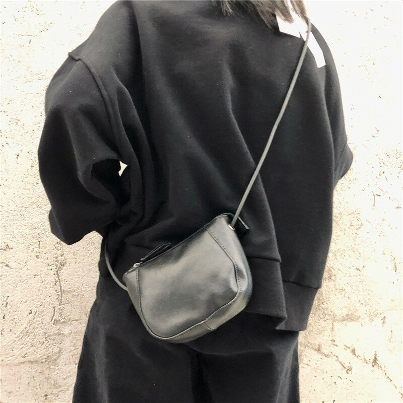 Сумка кросс-боди Женская многофункциональная, маленький мессенджер из натуральной воловьей кожи в стиле ретро, миниатюрная сумочка на плечо, 2021