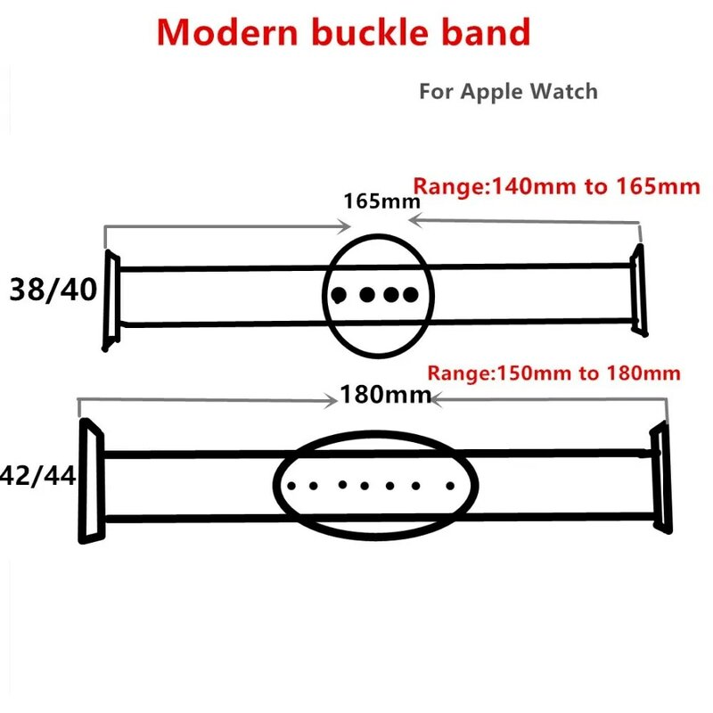Pulseira de couro para apple watch band 5 4 44/40mm estilo moderno pulseira de pulso acessórios para iwatch series 3/2/1 42/38mm