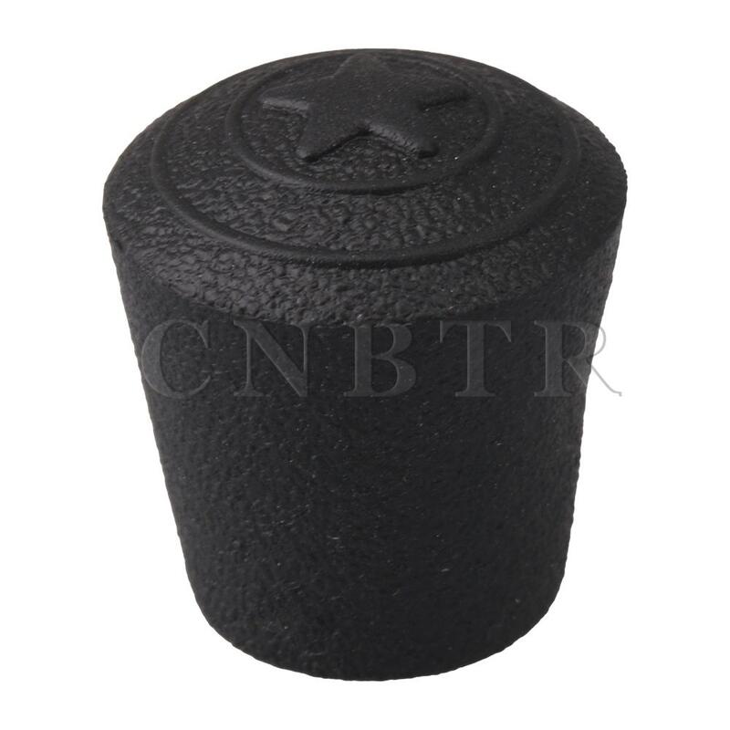 CNBTR 20PCS Arc Typ Innen-Ø 10mm Anti-Slip Synthetische Gummi Tisch Stuhl Bein Tipps Caps