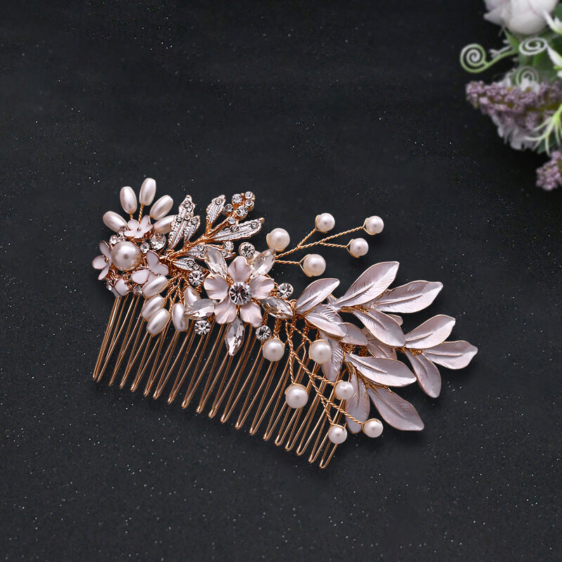 Mode Tiara Pengantin Tiara Pengantin Ikat Kepala Pengantin Aksesoris Rambut Pernikahan Pengantin untuk Wanita Perhiasan Rambut Ikat Rambut Berlian Penutup Kepala