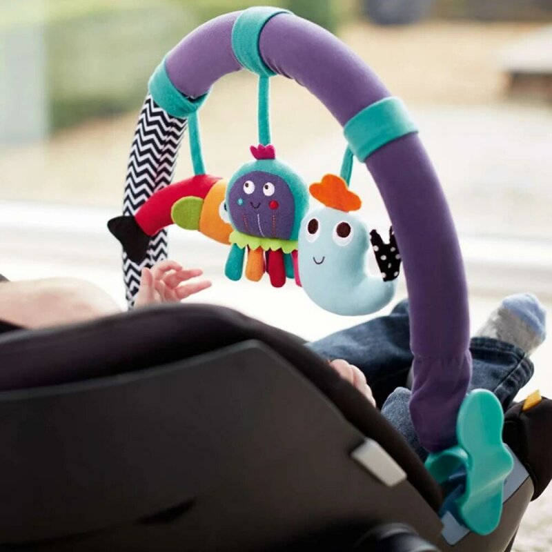 赤ちゃん用の吊り下げ式ベビーベッド,おもちゃのベビーベッド,ベビーカーの再生アーチ,新生児用のベッドおもちゃ,6〜12か月