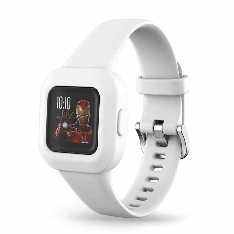 Sportowy silikonowy pasek do wymiany dla Garmin Fit JR3 śledzenie aktywności JR 3 bransoletka Watchband SmartWatch dla dzieci dzieci