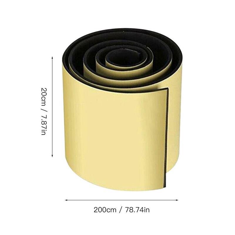 Professional Car Auto Door Protector Garage Rubber Strip Wall Guard Bumper Safety Parking Washable Rubber Strip Car Accessories