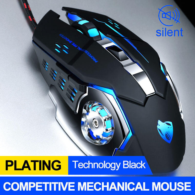 3D модель автомобиля, игровая мышь 8D 3200DPI, регулируемая Проводная оптическая светодиодная компьютерная мышь, USB кабель, бесшумная мышь для но...