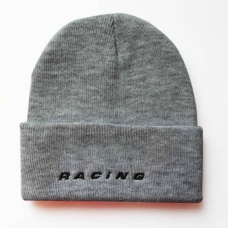 Fashion For KTM Motorcycle Cross-country Racing Knitted Hat Outdoor Riding Curled Edge Autumn And Winter Wool Warm Bean Beret