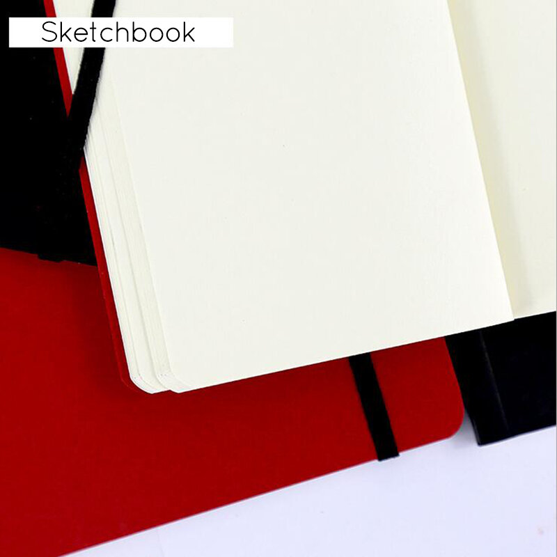 دفتر رسم برسومات ، مفكرة قرطاسية ، دفتر رسم ، دفتر رسم ، يوميات ، مدرسة ، 80 ورقة ، A5 ، A6