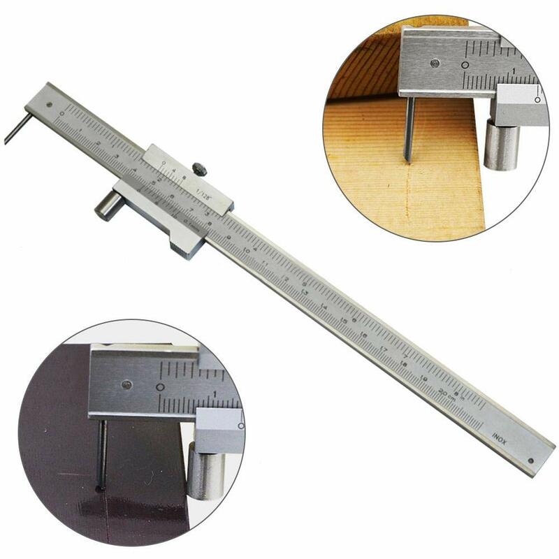 Stainless steel Parallel marking vernier caliper 0-200mm 300mm 400mm 500mm marking gauge with Carbide scriber Marking Gauge tool