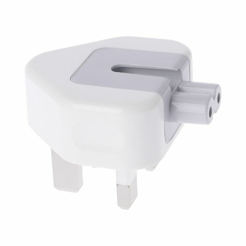 New White UK AC Plug Power Charger Adapter For iBook/for MacBook  Phone